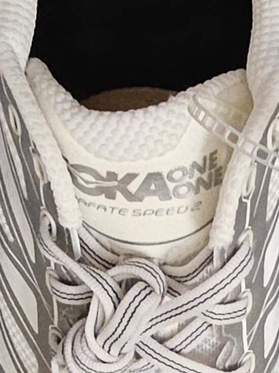 Hoka One One U Mafate Speed 2 WhiteSilver Trail RunShoes 1126851WSLV Mens 12/W13 main image 6